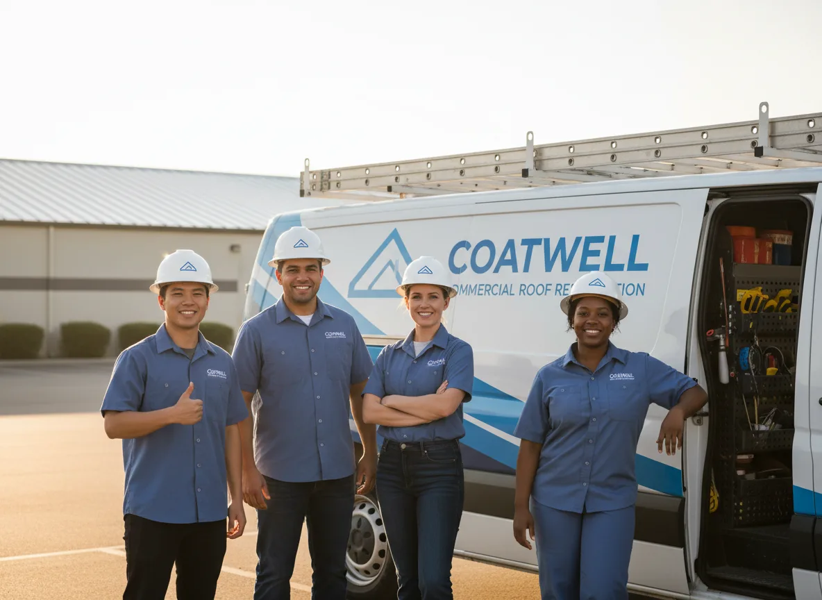 Commercial roof coating company in Edgewater, MD